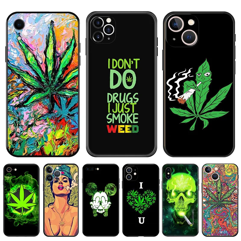 Apple iPhone Stoner Babe Silicone Case