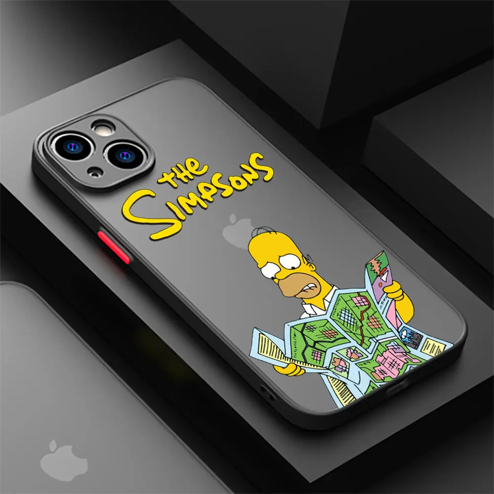 Apple iPhone Simpsons Cowabunga Silicone Case