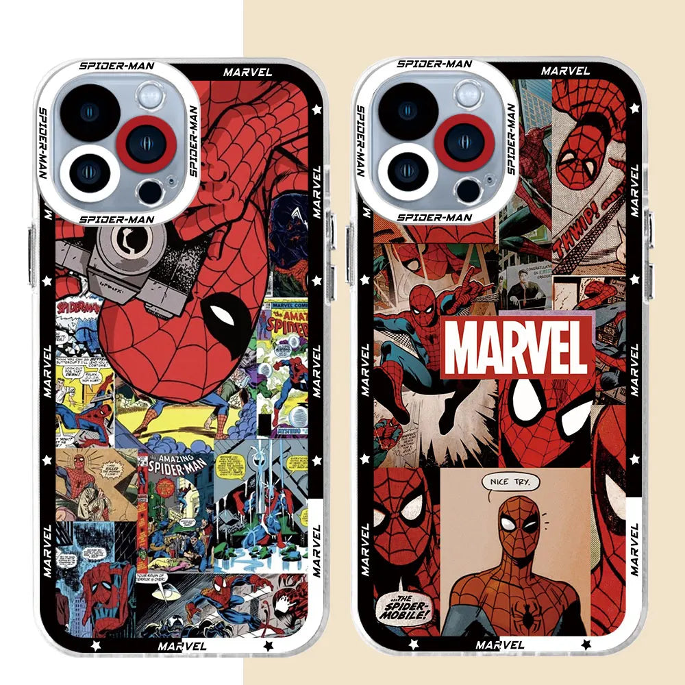 Apple iPhone Spiderman Daily Bugle Silicone Case