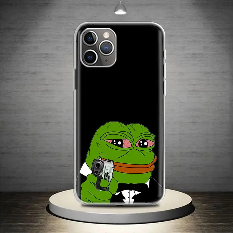 Apple iPhone Pope Pepe Silicone Case