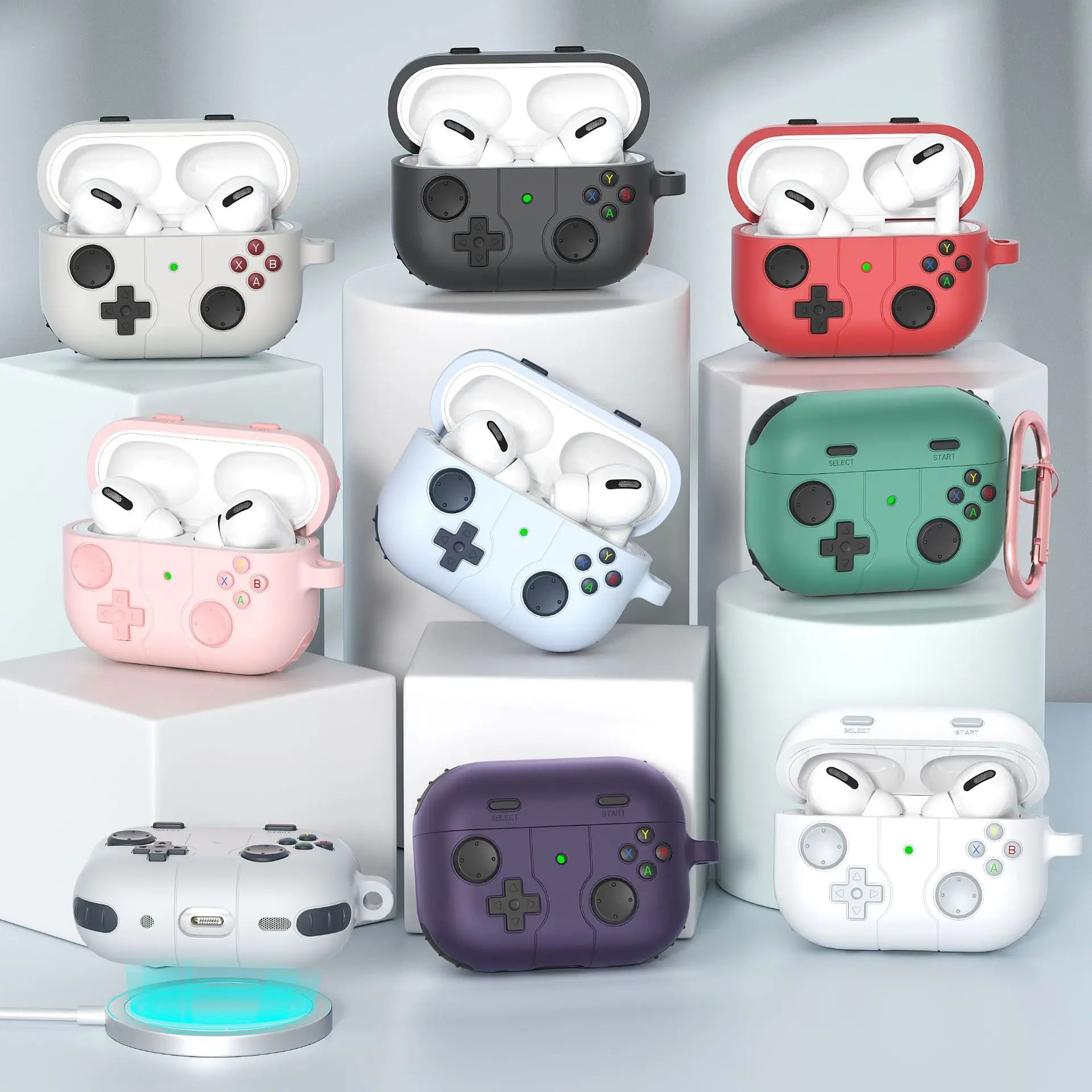 Apple Airpods Gamepad Silicone Case