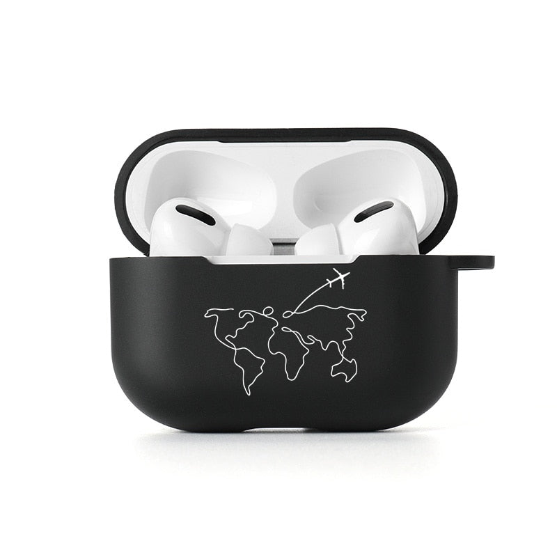 Apple Airpods Pro Map Silicone Case