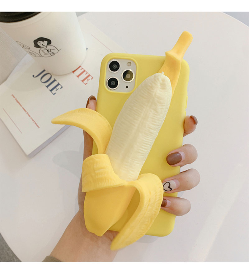 Apple iPhone Banana Soft Silicone Case