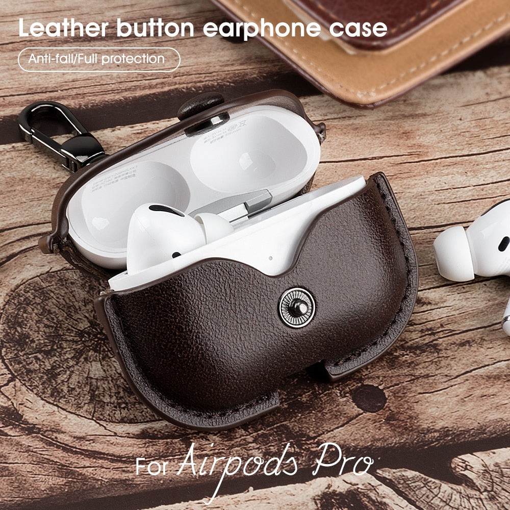 Apple Airpods Pro Premium Leather Case