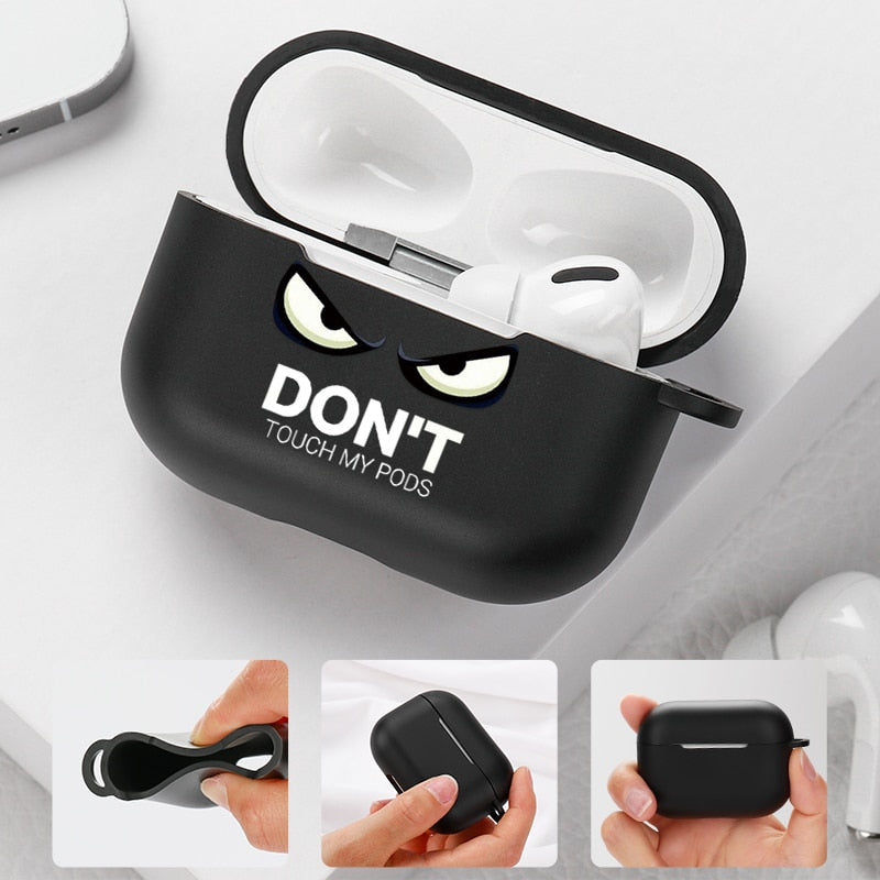 Apple Airpods Pro Don't Touch B Silicone Case