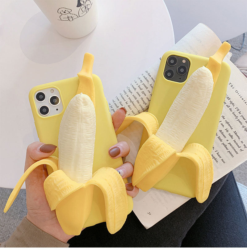 Apple iPhone Banana Soft Silicone Case