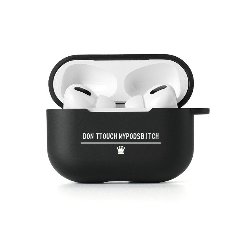 Apple Airpods Pro Don't Touch B Silicone Case