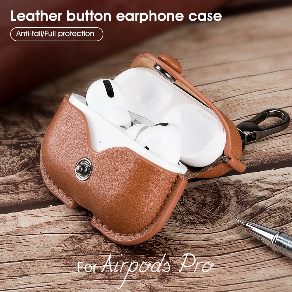 Apple Airpods Pro Premium Leather Case