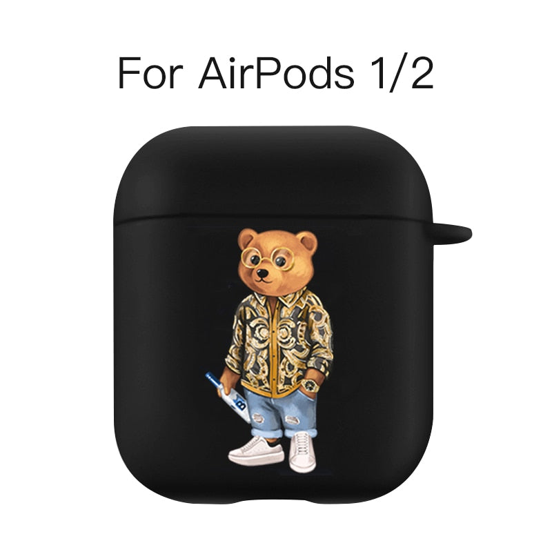 Apple Airpods Pro Ralph Lauren Bear Siliceon Case