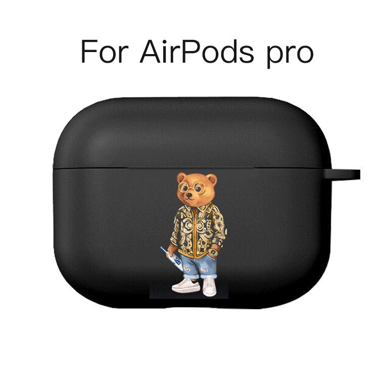 Apple Airpods Pro Ralph Lauren Bear Siliceon Case