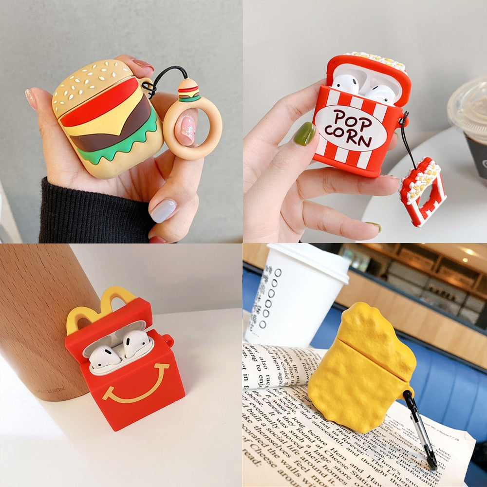 Apple Airpods Fast Food Silicone Case