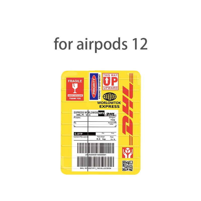 Apple Airpods Pro DHL Package Silicone Case