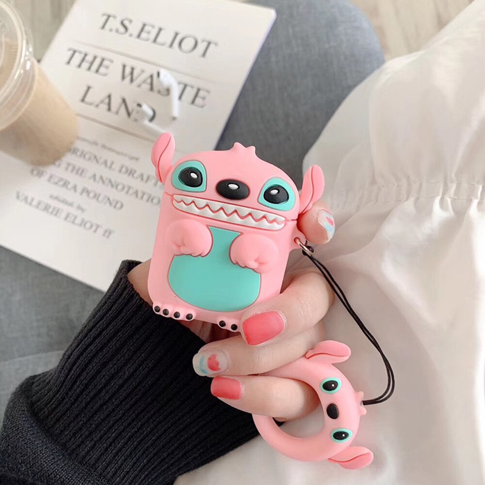 Apple Airpods Pro Angel Keyring Silicone Case