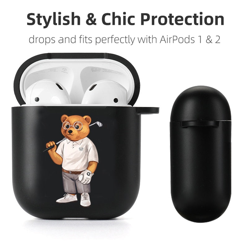 Apple Airpods Pro Ralph Lauren Bear Siliceon Case