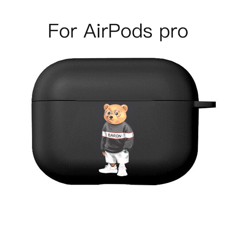 Apple Airpods Pro Ralph Lauren Bear Siliceon Case