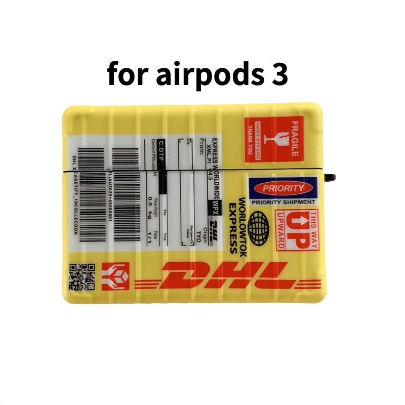 Apple Airpods Pro DHL Package Silicone Case