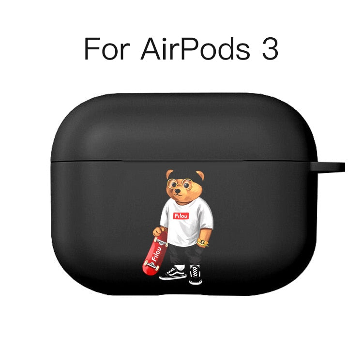 Apple Airpods Pro Ralph Lauren Bear Siliceon Case