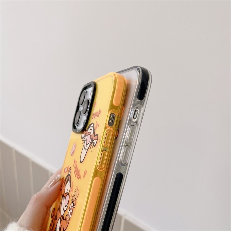 Apple iPhone Winnie & Friends Clear Silicone Case