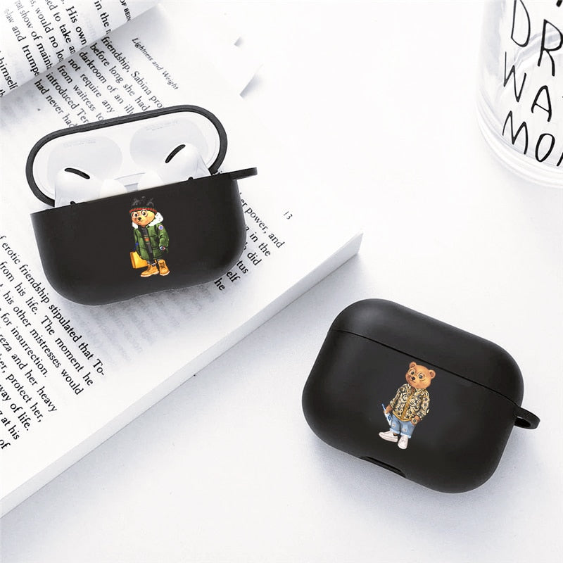 Apple Airpods Pro Ralph Lauren Bear Siliceon Case