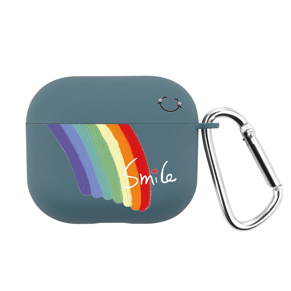 Apple Airpods Pro Rainbow Smile Silicone Case