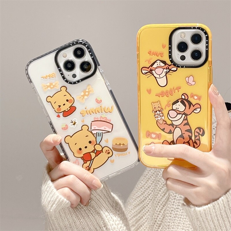 Apple iPhone Winnie & Friends Clear Silicone Case