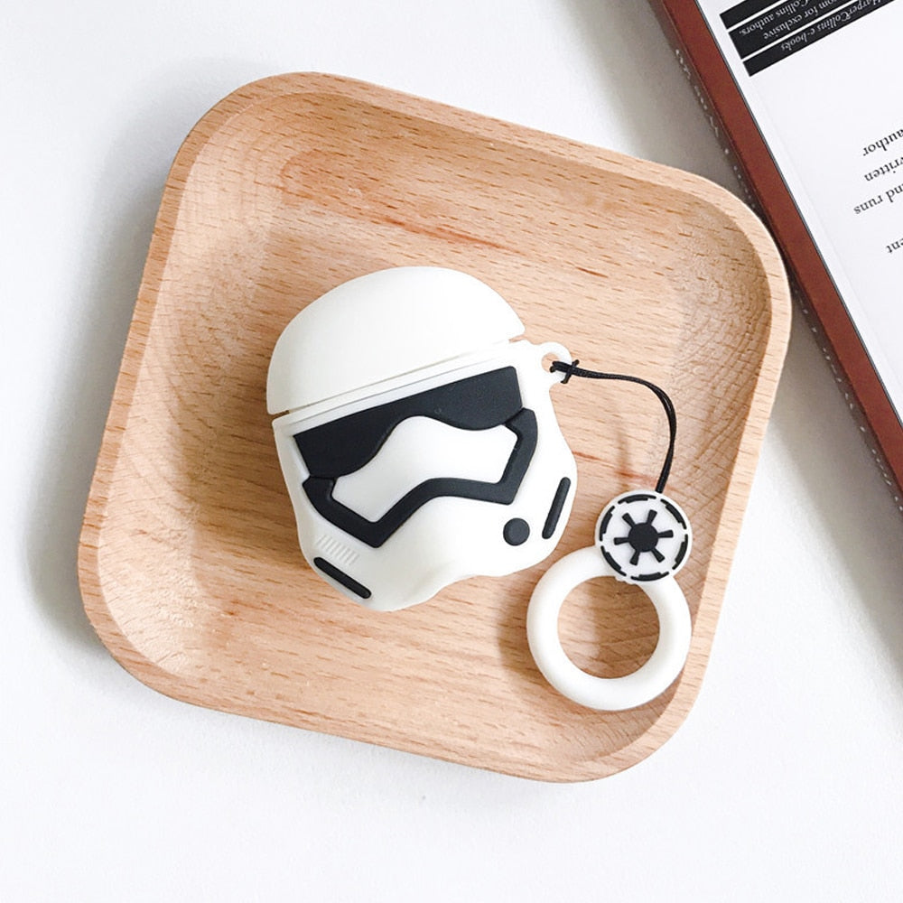 Apple Airpods Pro Stormtrooper Keyring Silicone Case