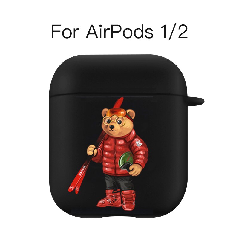 Apple Airpods Pro Ralph Lauren Bear Siliceon Case