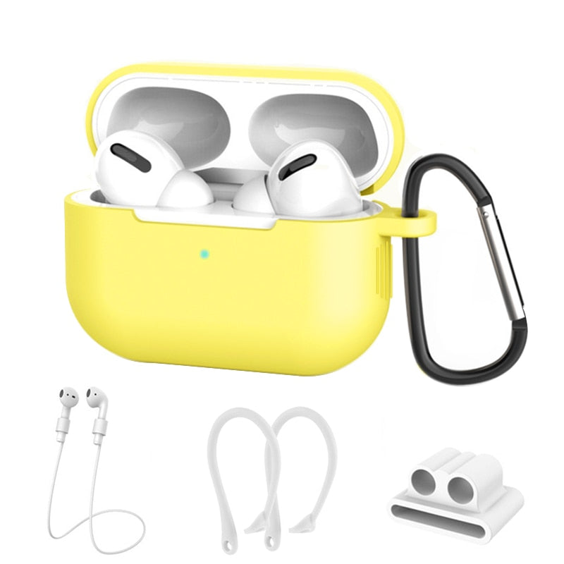 Apple Airpods Yellow Set B Silicone Case