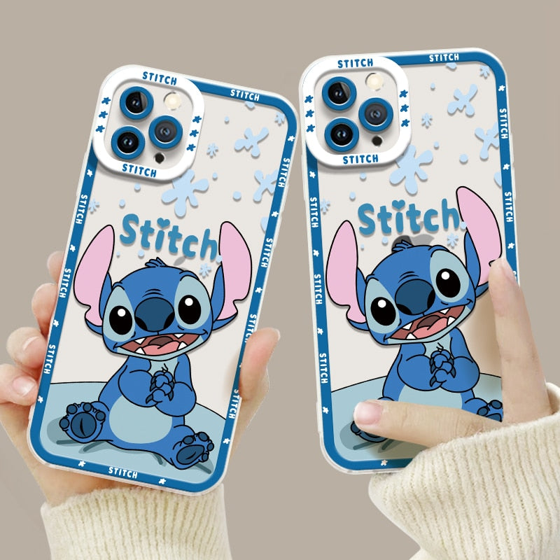 Apple iPhone Stitch Emotional Hard Silicone Case