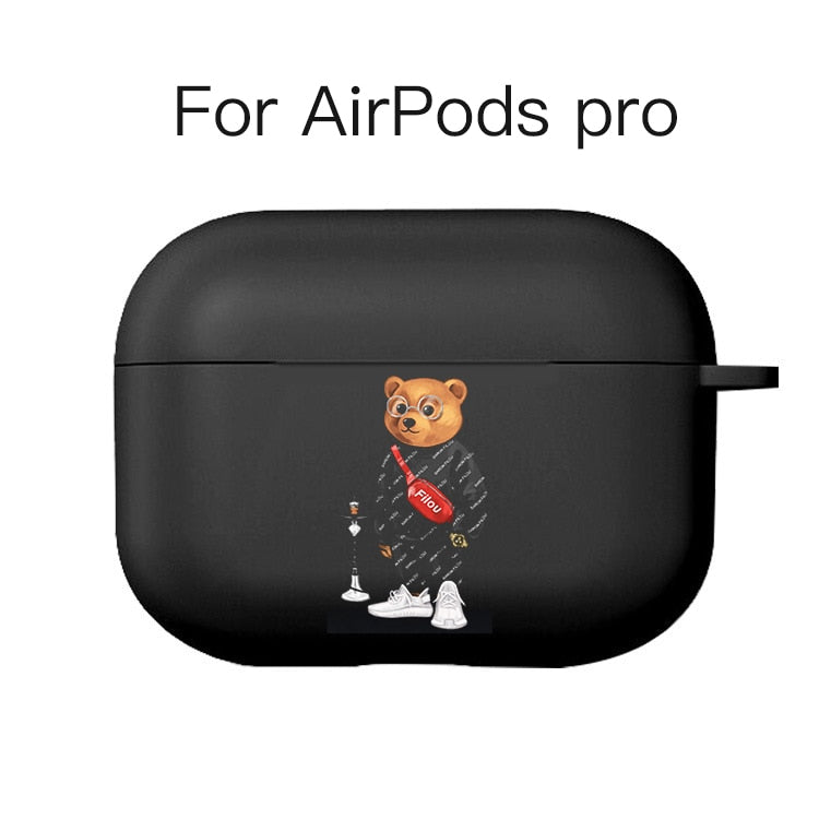 Apple Airpods Pro Ralph Lauren Bear Siliceon Case