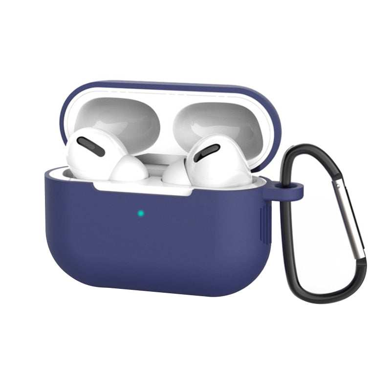 Apple Airpods Pro Navy Blue Set A Silicone Case