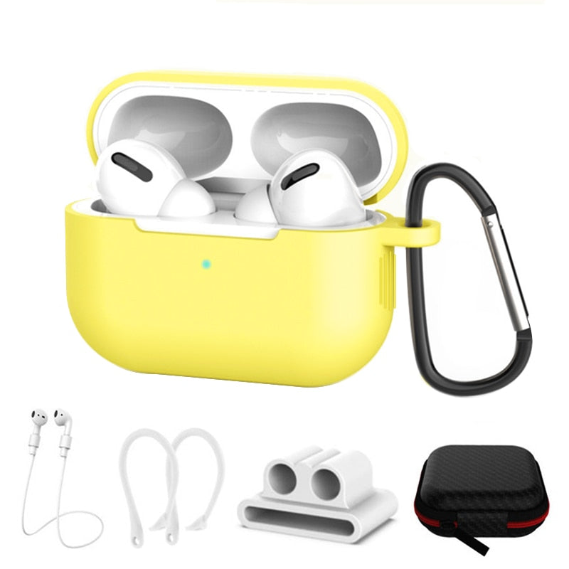 Apple Airpods Yellow Set C Silicone Case