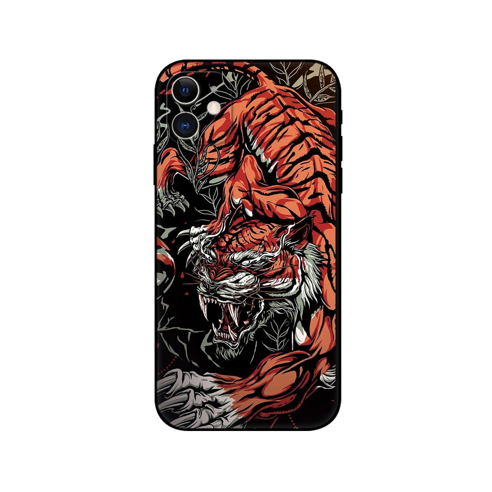 Apple iPhone Majestic Beasts Soft Silicone Case