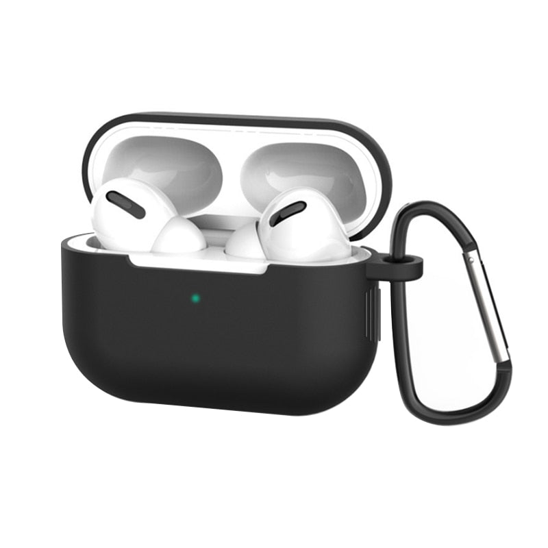 Apple Airpods Black Set A Silicone Case