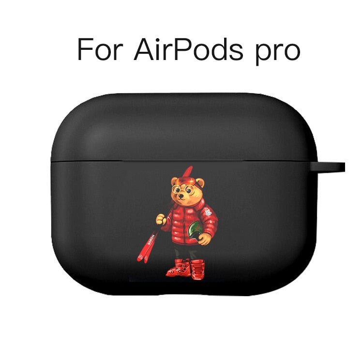 Apple Airpods Pro Ralph Lauren Bear Siliceon Case