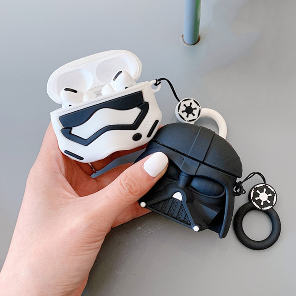 Apple Airpods Pro Stormtrooper Keyring Silicone Case