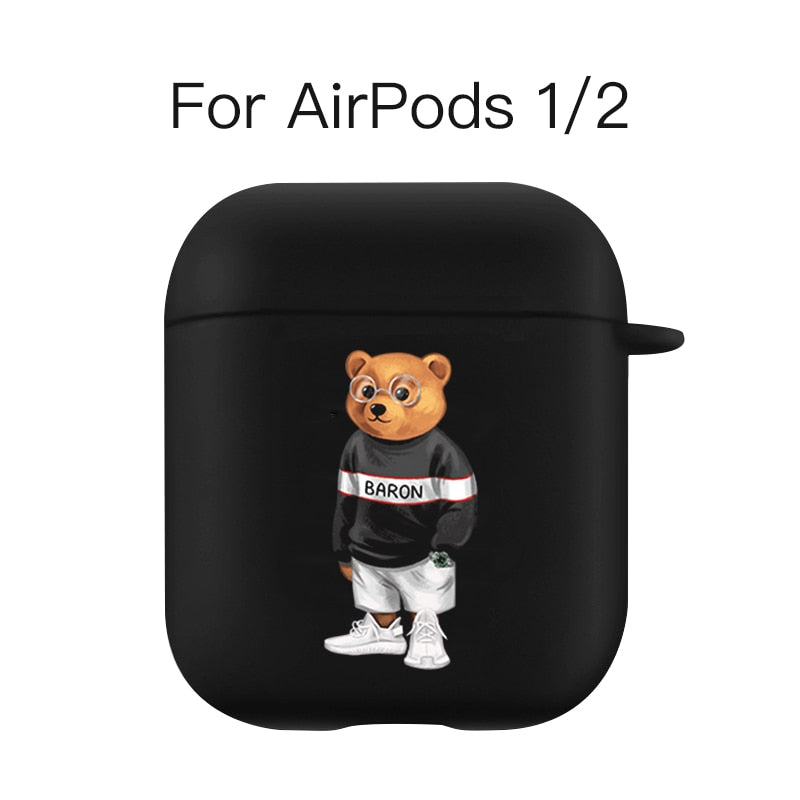 Apple Airpods Pro Ralph Lauren Bear Siliceon Case