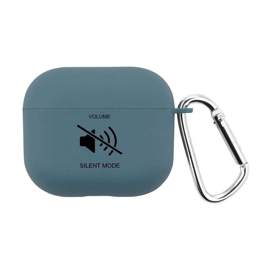 Apple Airpods Pro Silent Mode Silicone Case