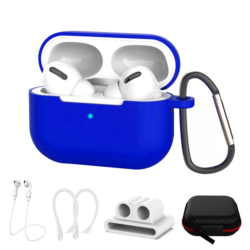 Apple Airpods Blue Set C Silicone Case