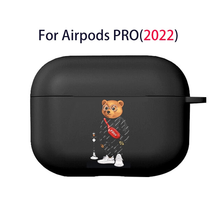 Apple Airpods Pro Ralph Lauren Bear Siliceon Case