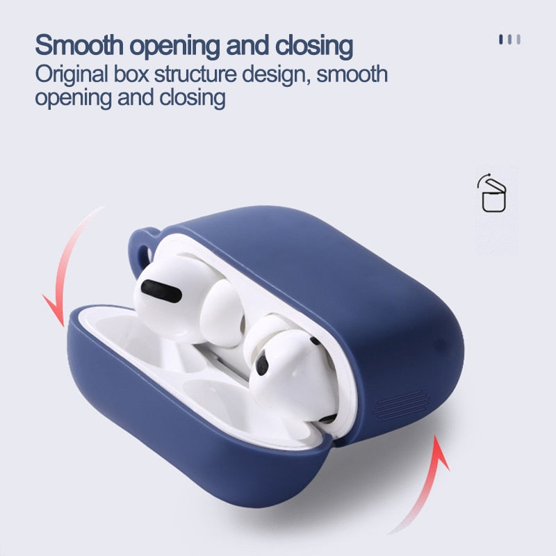 Apple Airpods Blue Set C Silicone Case