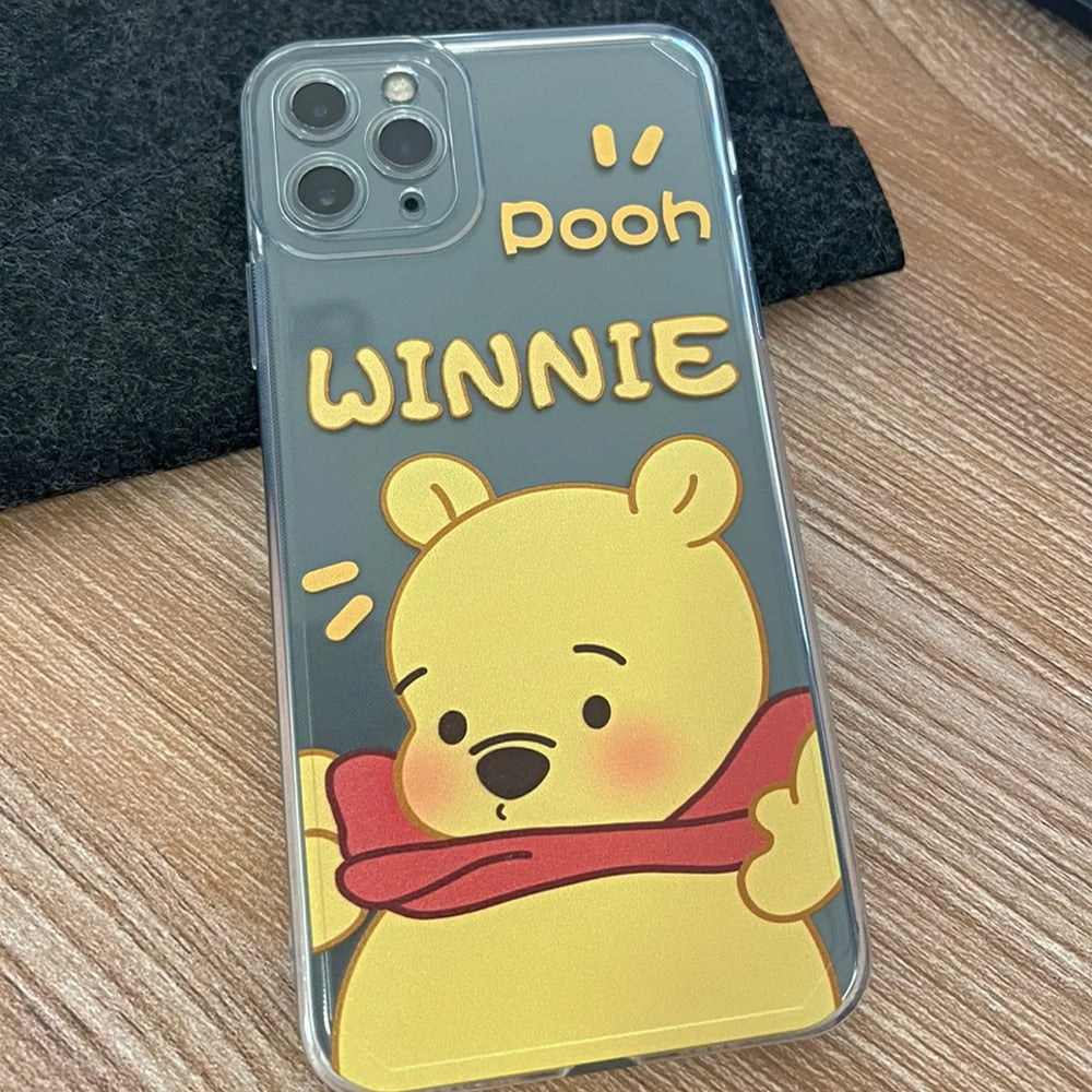 Apple iPhone Winnie the Pooh Belly Soft Silicone Case