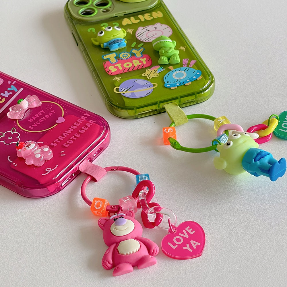 Apple iPhone Toy Story Lucky Alien Silicone Case