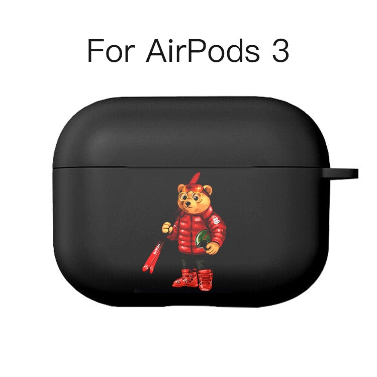 Apple Airpods Pro Ralph Lauren Bear Siliceon Case