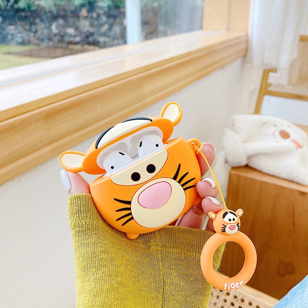 Apple Airpods Pro Tigger Keyring Silicone Case