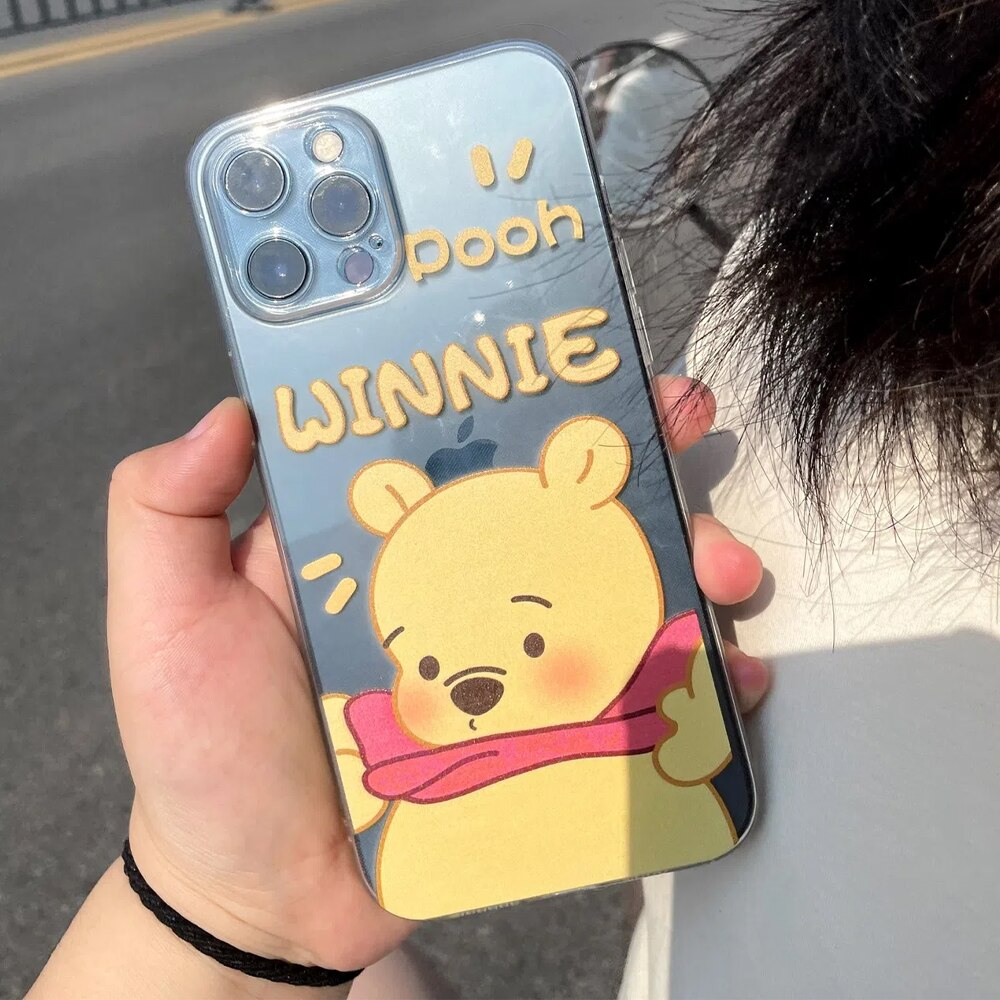 Apple iPhone Winnie the Pooh Belly Soft Silicone Case