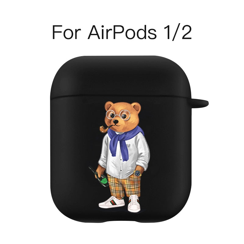 Apple Airpods Pro Ralph Lauren Bear Siliceon Case