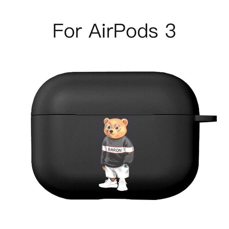 Apple Airpods Pro Ralph Lauren Bear Siliceon Case