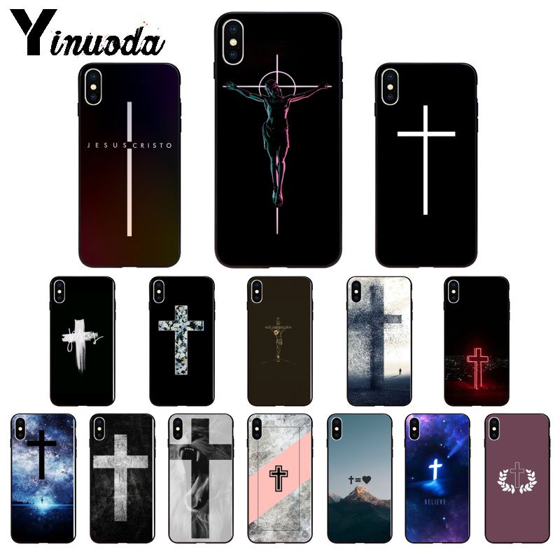 Apple iPhone Crucifix Soft Silicone Case