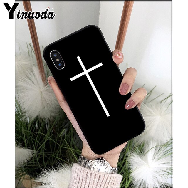 Apple iPhone Crucifix Soft Silicone Case